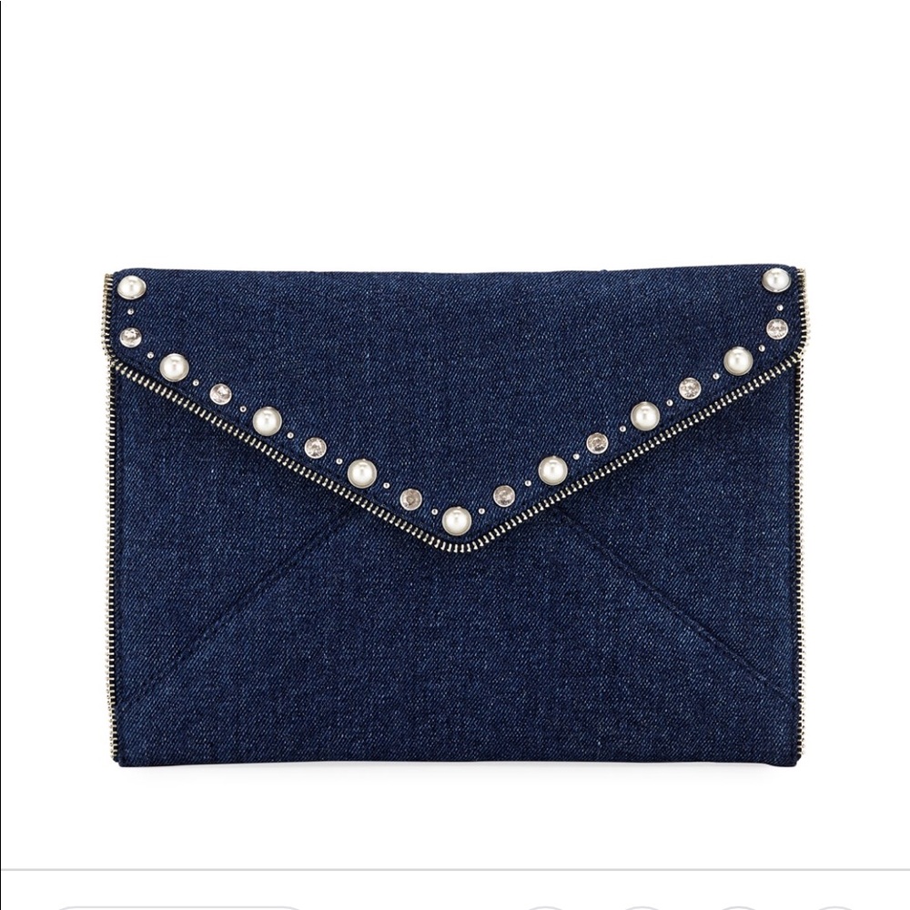 Rebecca Minkoff “Leo Pearly” clutch